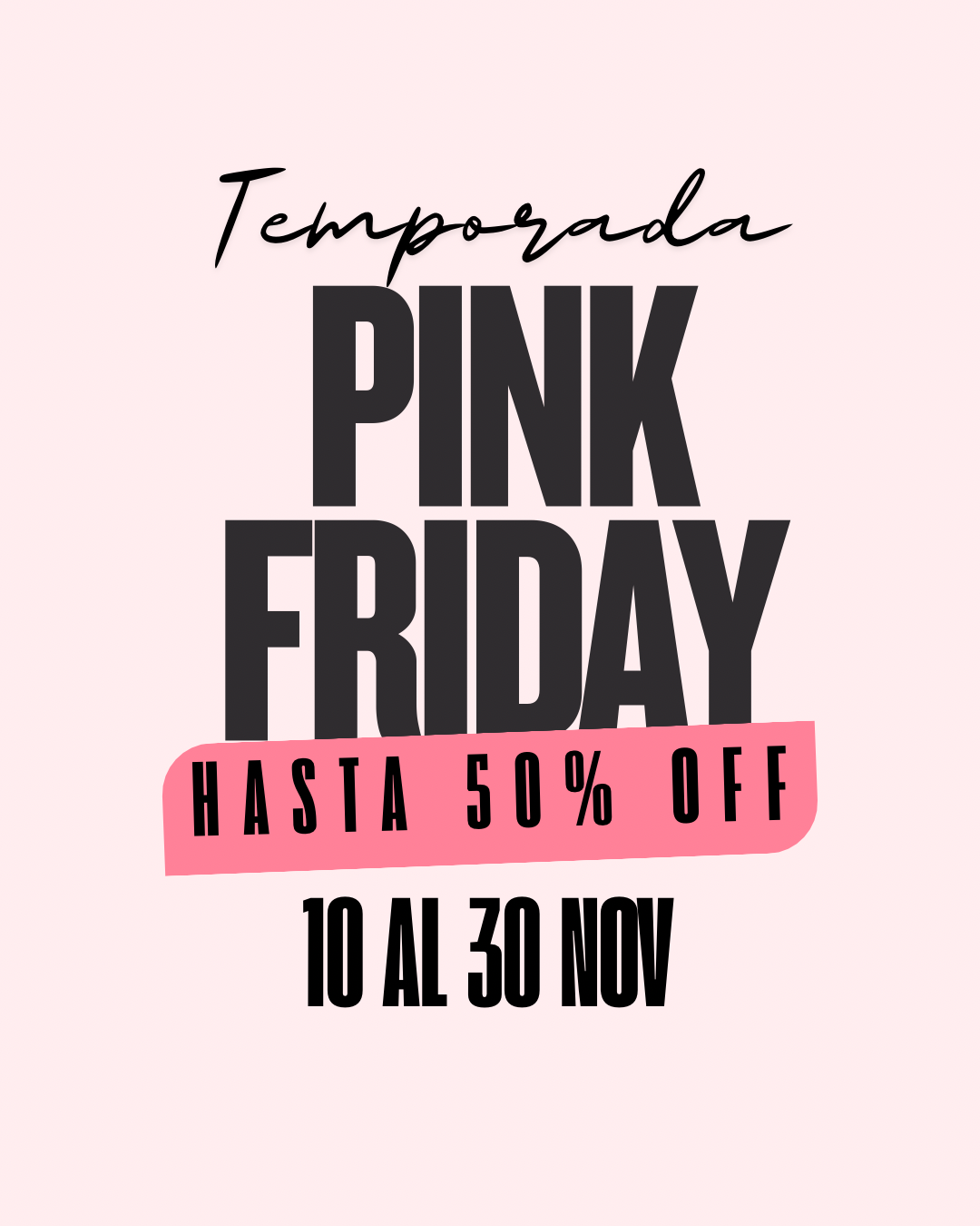 Pink Friday Sale